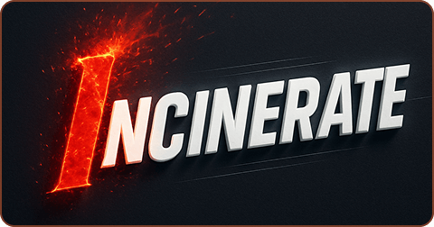 incinerate (1) incinerate (1)